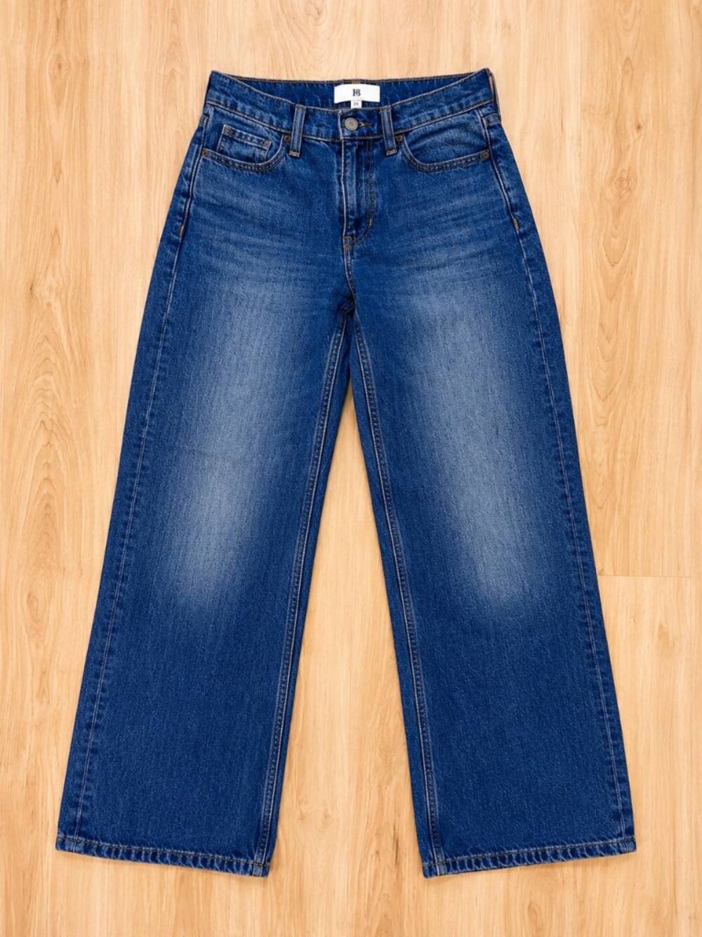 BR Wide Leg Jeans – High Rise | Petite 25 | Effortless Everyday Denim
